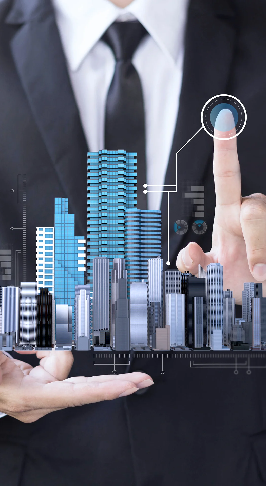 business-man-create-design-modern-building